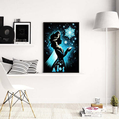 Girl - Full Round Drill Diamond Painting 30*40CM