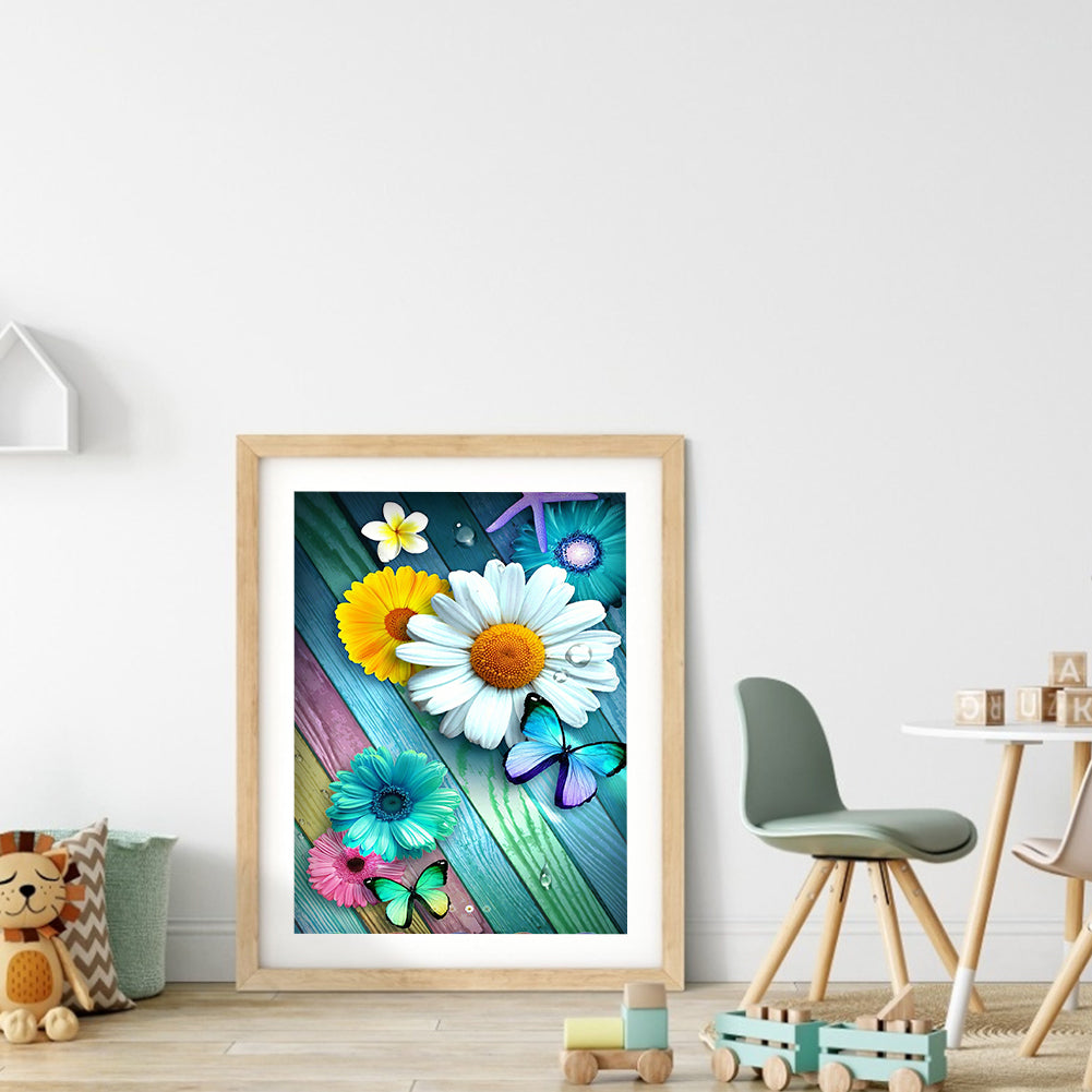 Butterfly - Full Square Drill Diamond Painting 30*40CM