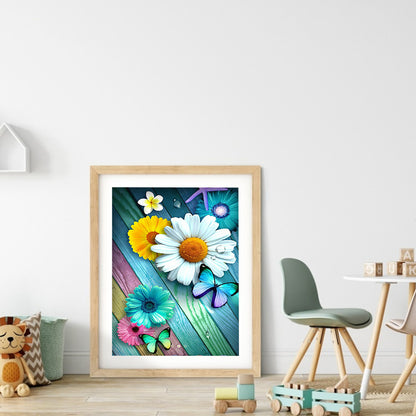 Butterfly - Full Square Drill Diamond Painting 30*40CM