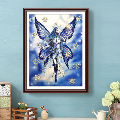 Wing Girl - Special Shaped Drill Diamond Painting 30*40CM