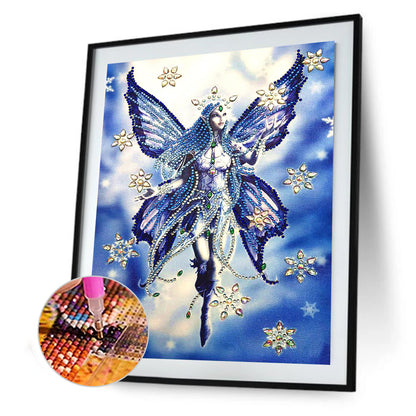 Wing Girl - Special Shaped Drill Diamond Painting 30*40CM