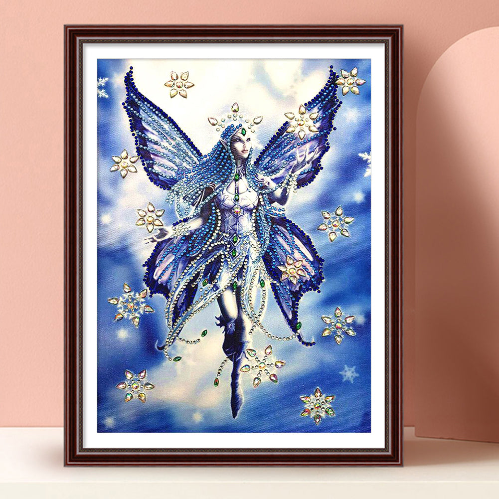 Wing Girl - Special Shaped Drill Diamond Painting 30*40CM