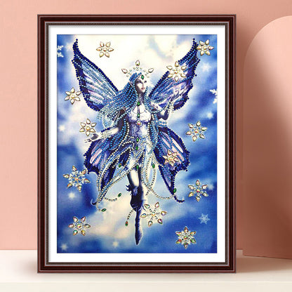 Wing Girl - Special Shaped Drill Diamond Painting 30*40CM