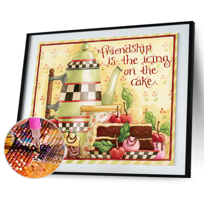 Kitchen Supplies - Full Round Drill Diamond Painting 50*40CM