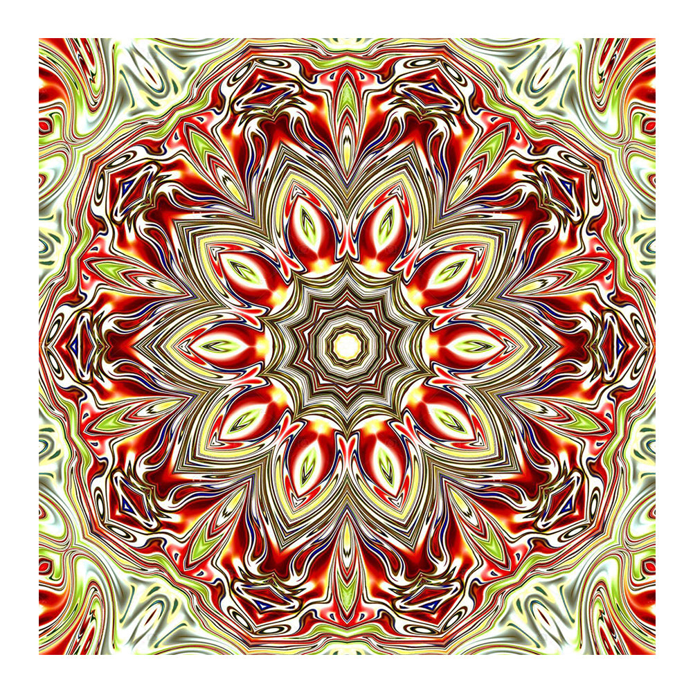 Datura - Full Round Drill Diamond Painting 30*30CM