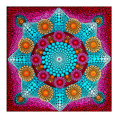 Datura - Full Round Drill Diamond Painting 30*30CM