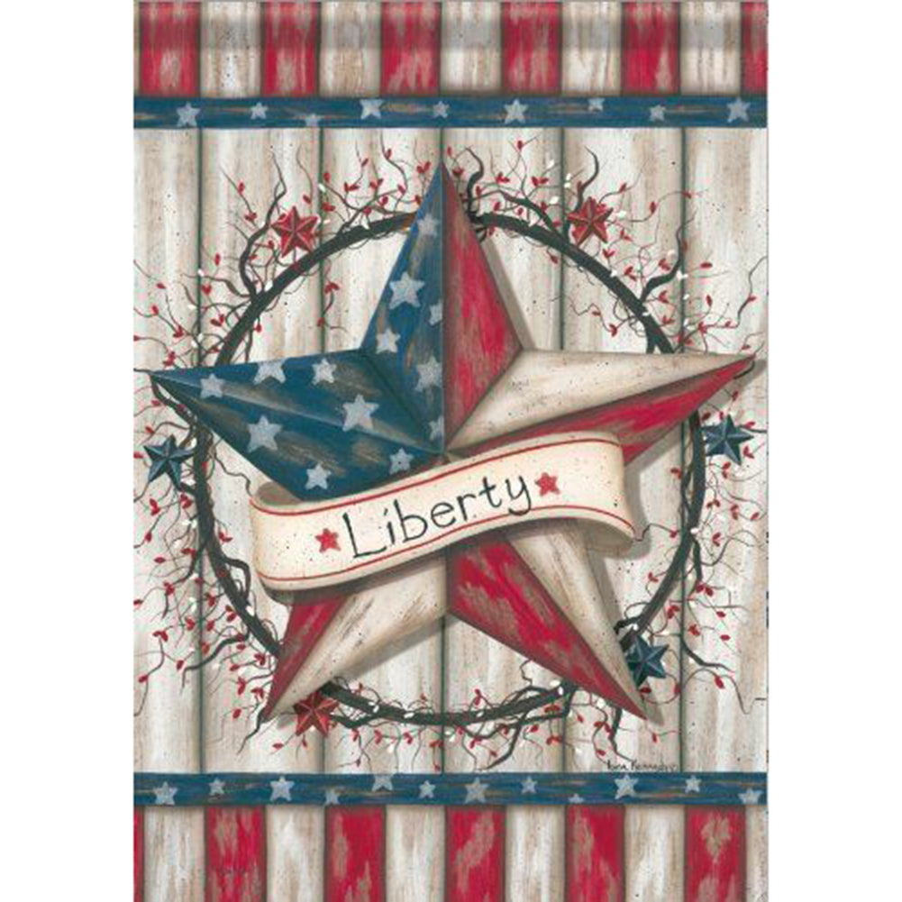 American Pentagram - Full Round Drill Diamond Painting 30*40CM