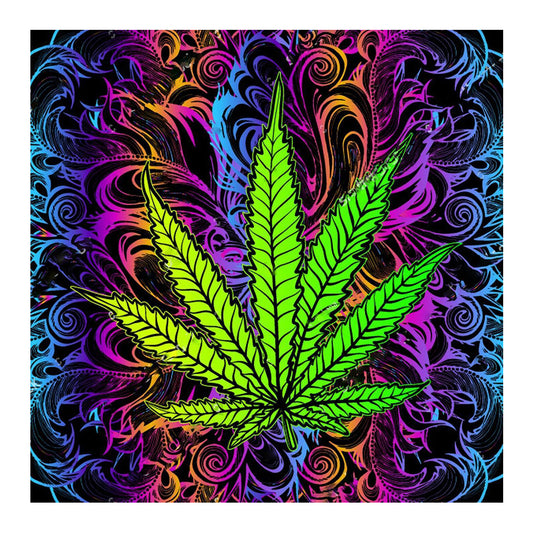 Leaf - Full Round Drill Diamond Painting 30*30CM