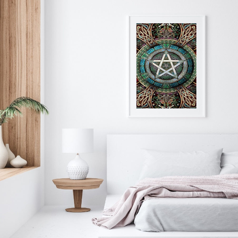 Abstract - Full Round Drill Diamond Painting 45*70CM