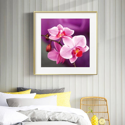 Flower - Full Round Drill Diamond Painting 30*30CM