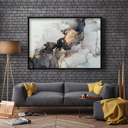 Gold leaf - Full Round Drill Diamond Painting 40*30CM