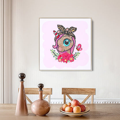 Unicorn - Special Shaped Drill Diamond Painting 30*30CM