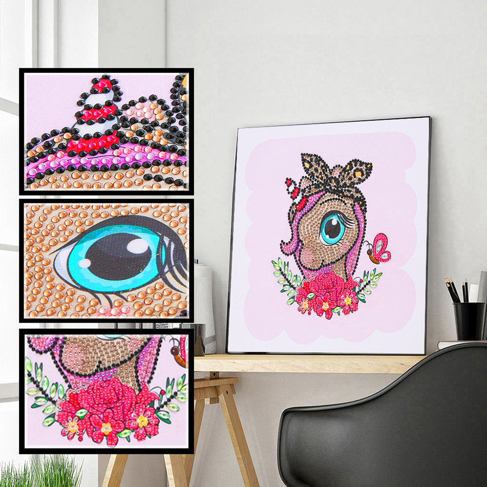 Unicorn - Special Shaped Drill Diamond Painting 30*30CM