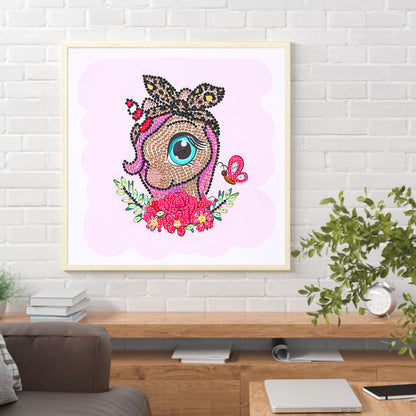 Unicorn - Special Shaped Drill Diamond Painting 30*30CM