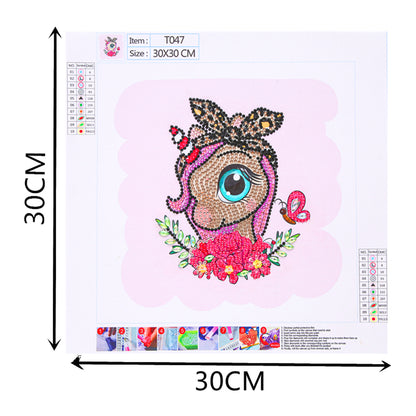 Unicorn - Special Shaped Drill Diamond Painting 30*30CM