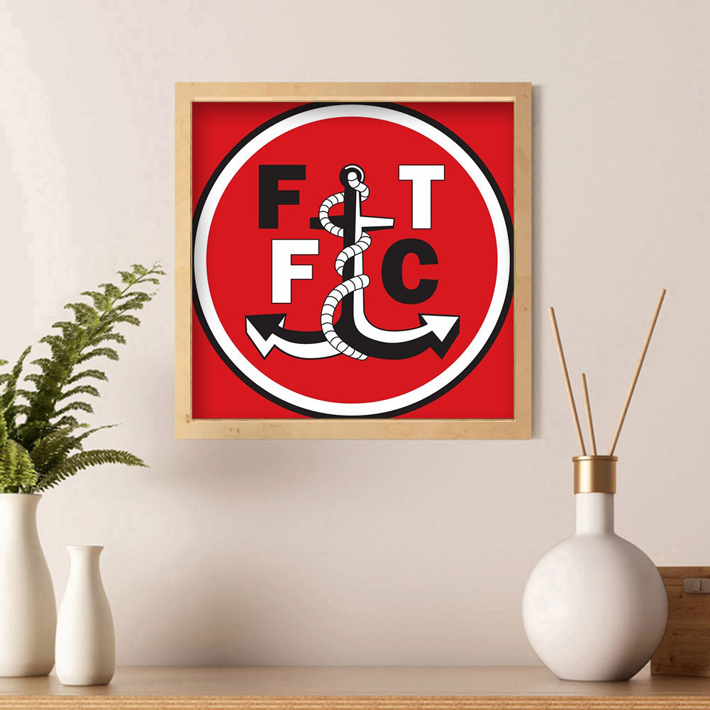 Fleetwood logo - Full Round Drill Diamond Painting 30*30CM