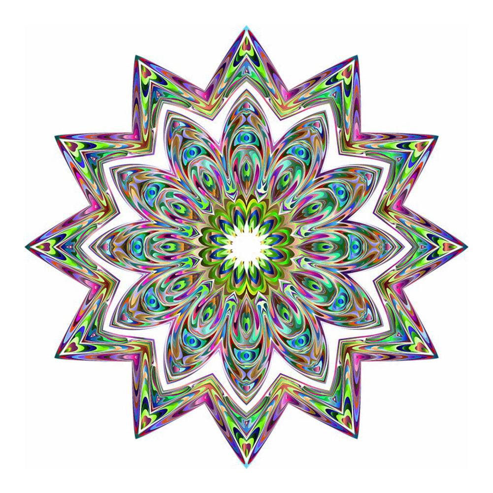 Datura - Full Round Drill Diamond Painting 40*40CM