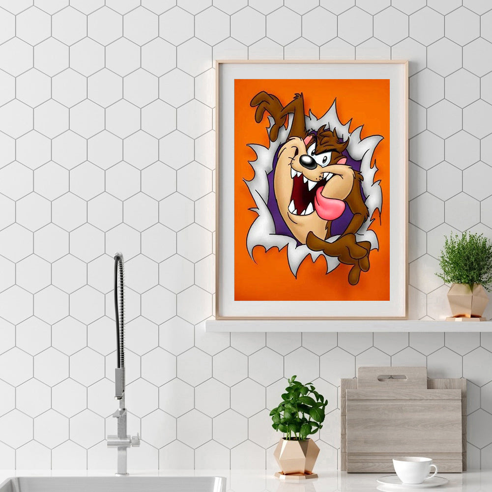 Little Monsters - Full Round Drill Diamond Painting 30*40CM