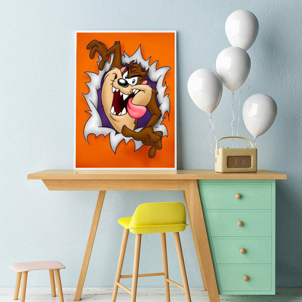 Little Monsters - Full Round Drill Diamond Painting 30*40CM