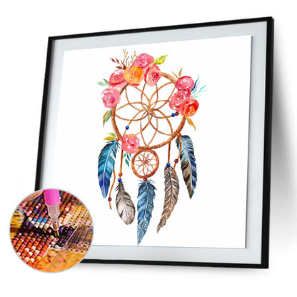 Dream Catcher - Full Round Drill Diamond Painting 30*30CM