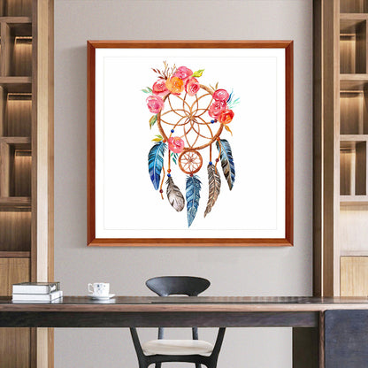 Dream Catcher - Full Round Drill Diamond Painting 30*30CM
