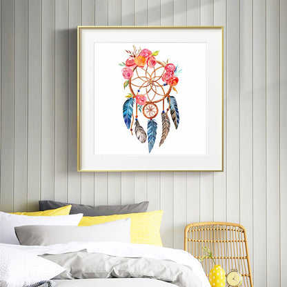 Dream Catcher - Full Round Drill Diamond Painting 30*30CM