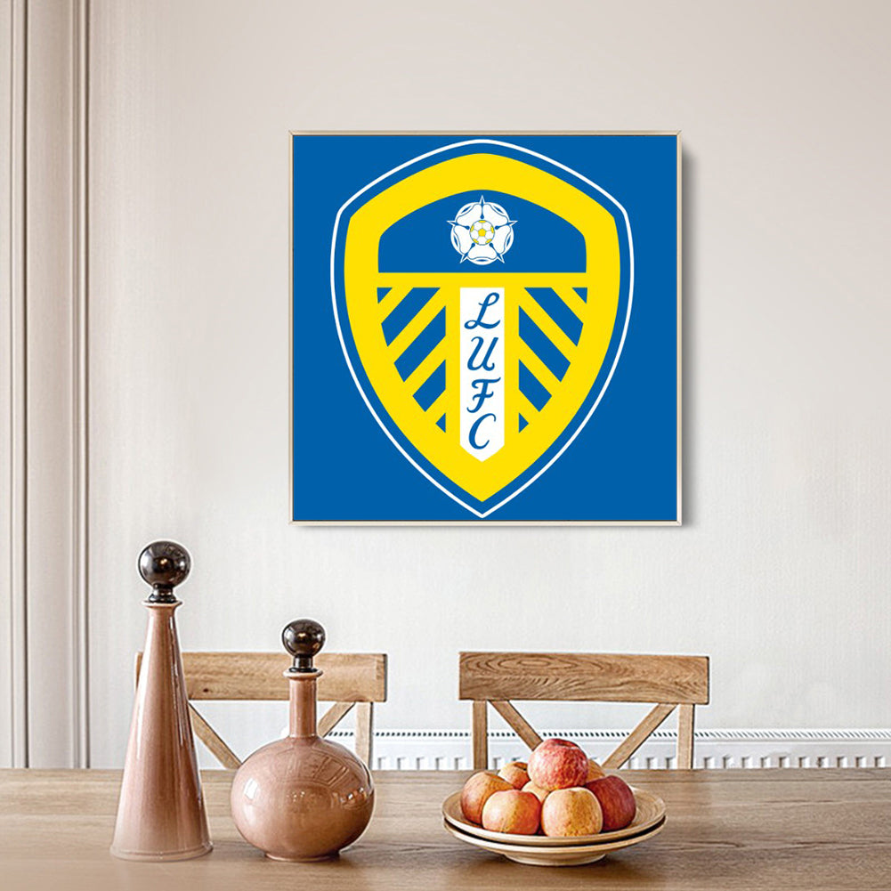 Leeds United - Full Round Drill Diamond Painting 30*30CM