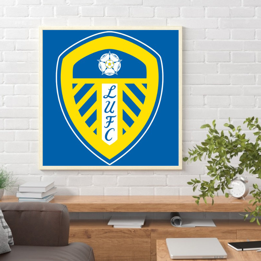 Leeds United - Full Round Drill Diamond Painting 30*30CM