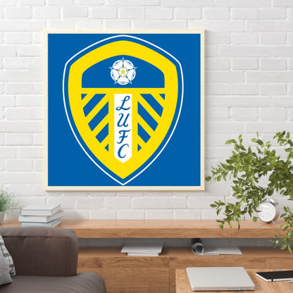 Leeds United - Full Round Drill Diamond Painting 30*30CM