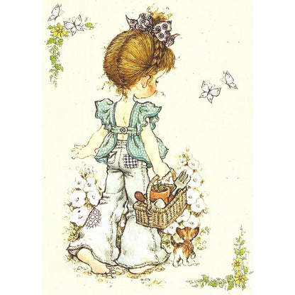 Girls - Full Round Drill Diamond Painting 30*40CM