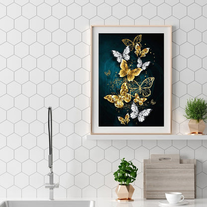 Butterfly - Full Square Drill Diamond Painting 30*40CM