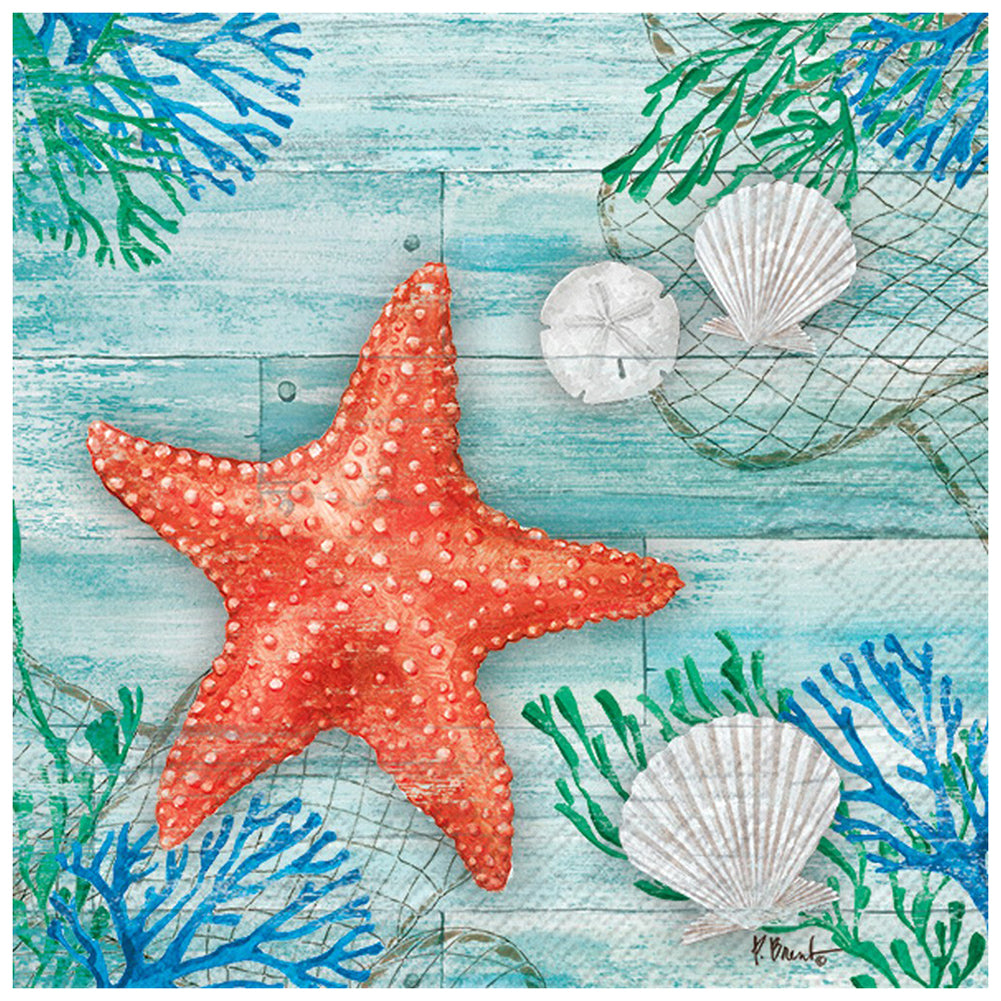 Ocean - Full Round Drill Diamond Painting 30*30CM