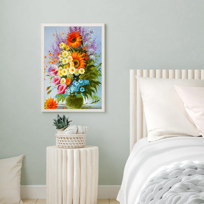 Vase - Full Round Drill Diamond Painting 30*40CM