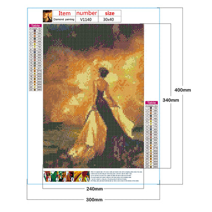 American Woman - Full Round Drill Diamond Painting 30*40CM