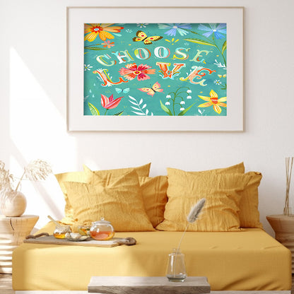 Flowers Plants - Full Round Drill Diamond Painting 40*30CM
