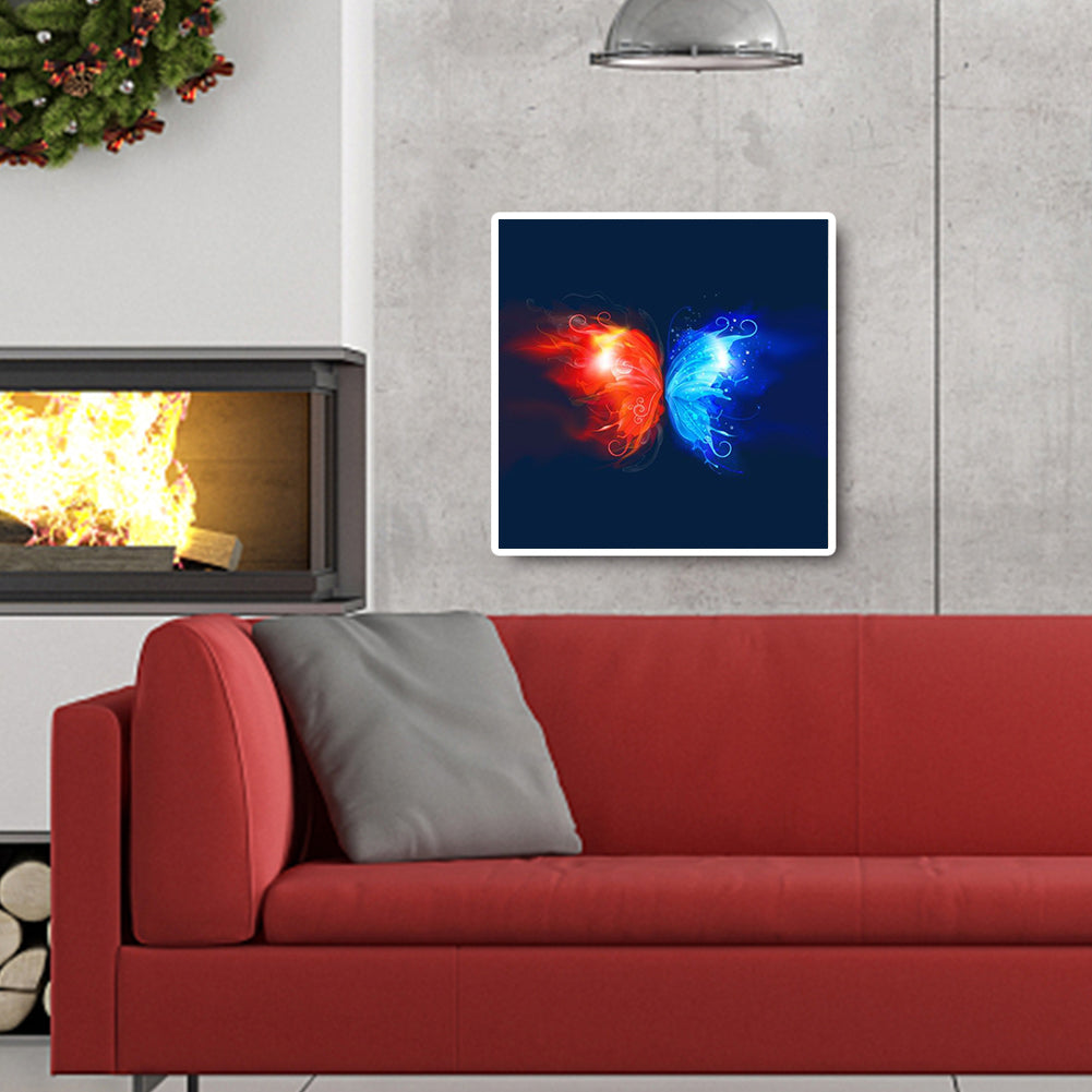 Butterfly - Full Round Drill Diamond Painting 30*30CM