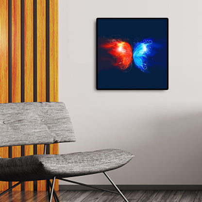 Butterfly - Full Round Drill Diamond Painting 30*30CM