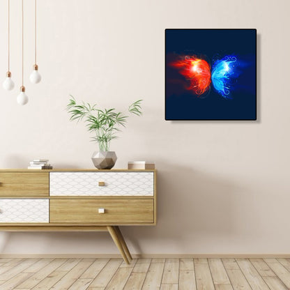 Butterfly - Full Round Drill Diamond Painting 30*30CM