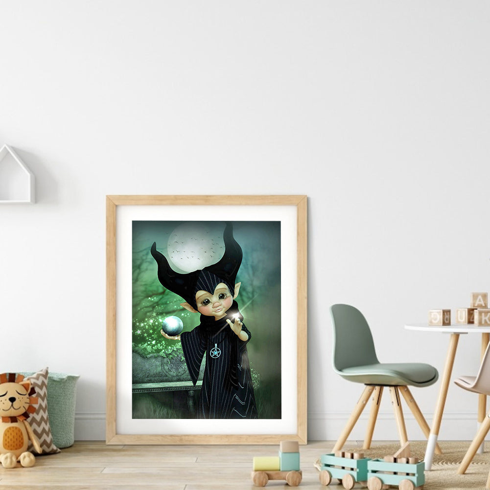 Doll - Full Round Drill Diamond Painting 30*40CM