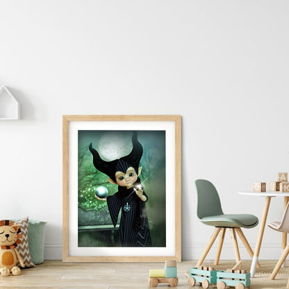 Doll - Full Round Drill Diamond Painting 30*40CM