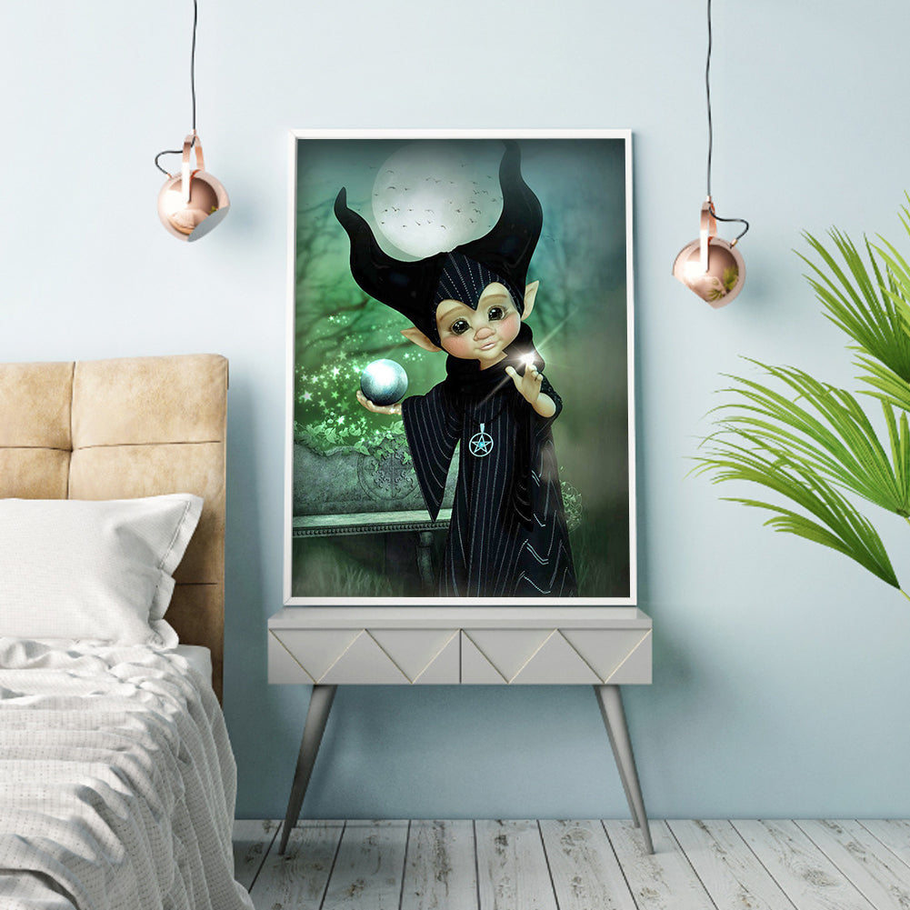 Doll - Full Round Drill Diamond Painting 30*40CM