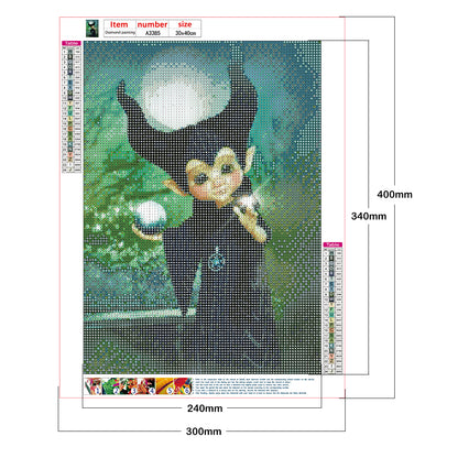 Doll - Full Round Drill Diamond Painting 30*40CM