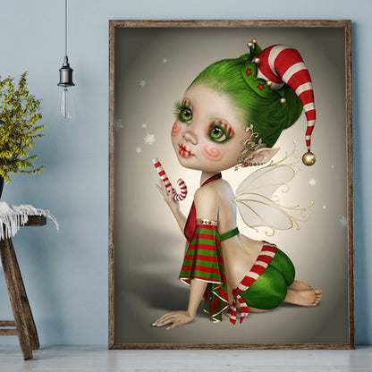 Doll - Full Round Drill Diamond Painting 30*40CM