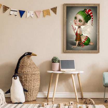 Doll - Full Round Drill Diamond Painting 30*40CM