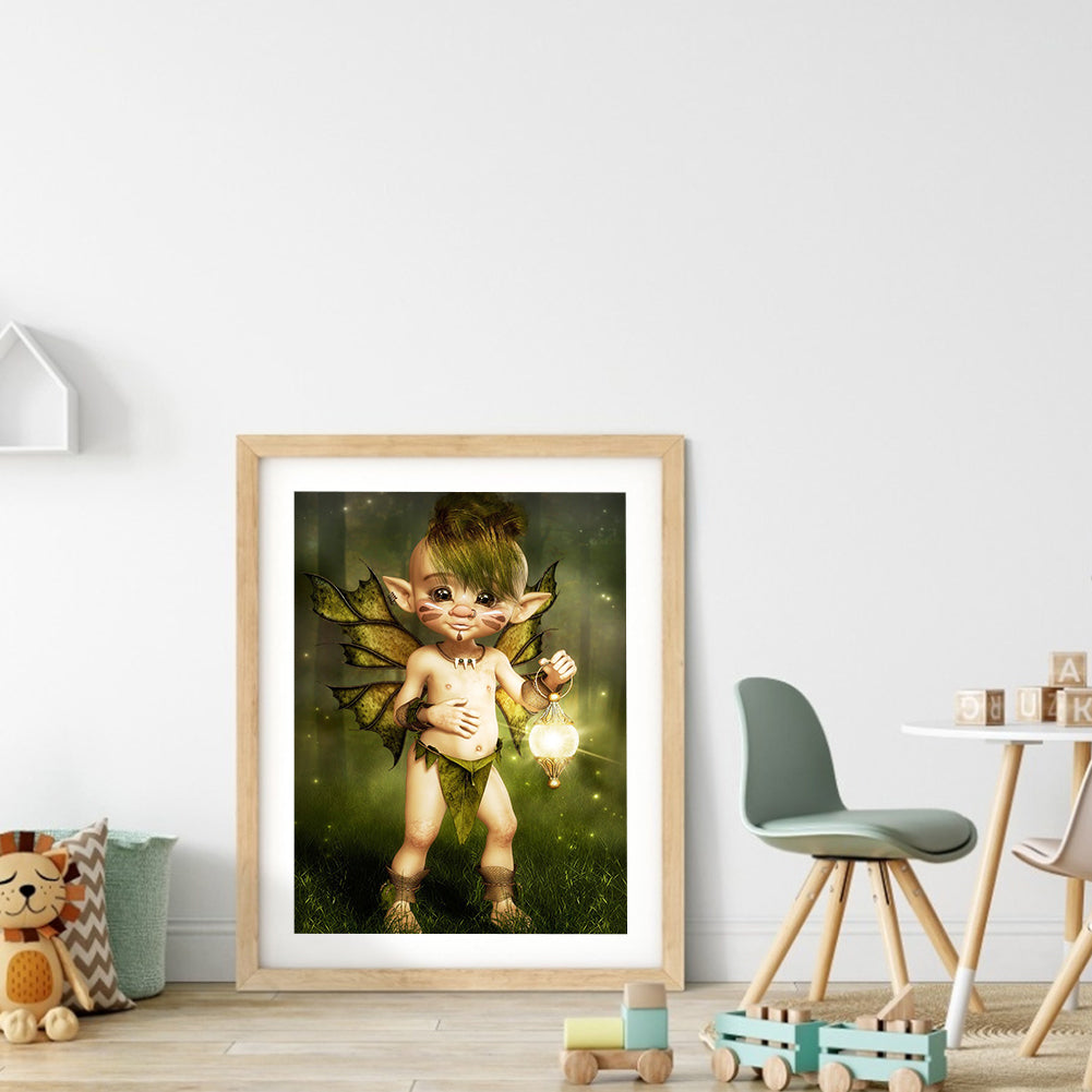 Doll - Full Round Drill Diamond Painting 30*40CM