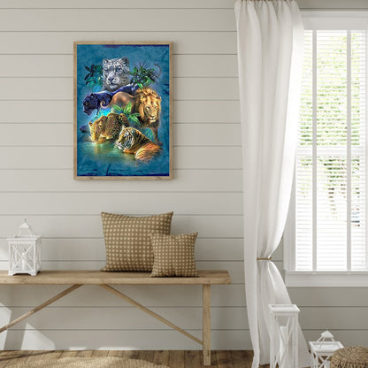 Animal World - Full Round Drill Diamond Painting 40*50CM