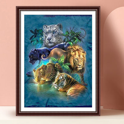 Animal World - Full Round Drill Diamond Painting 40*50CM