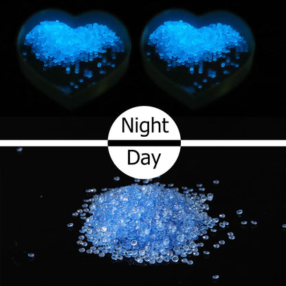 15g/Bag DIY Luminous Round Rhinestones Kit for Diamond Painting Accessories