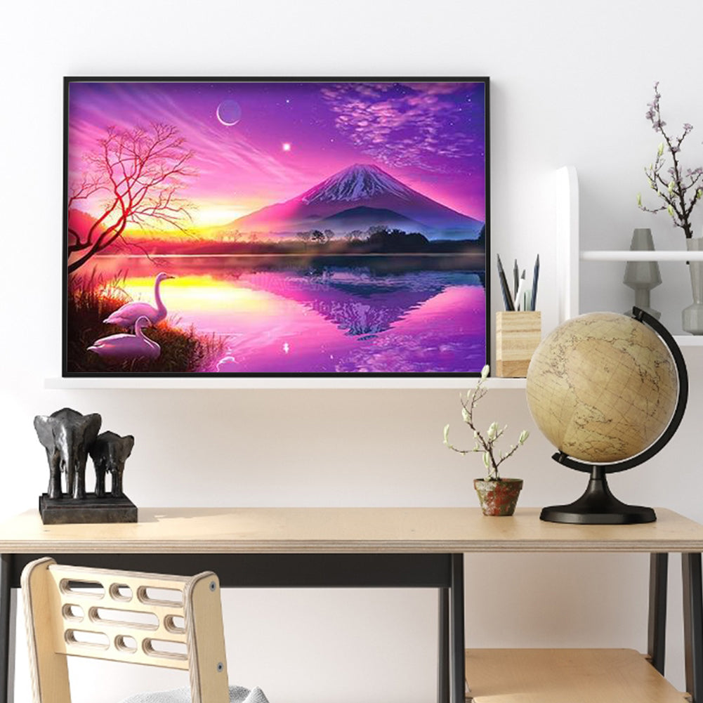 West Lake - Full Round Drill Diamond Painting 40*30CM