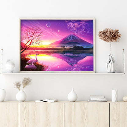 West Lake - Full Round Drill Diamond Painting 40*30CM